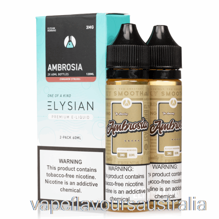 Vape Australia Ambrosia - Elysian Labs E-Liquid - 120mL 0mg